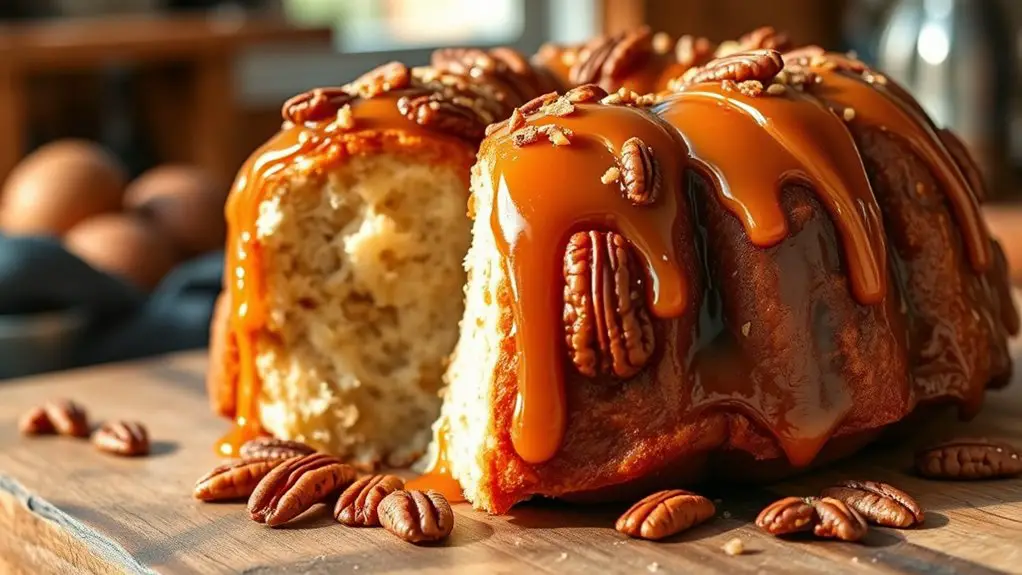 decadent caramel pecan dessert