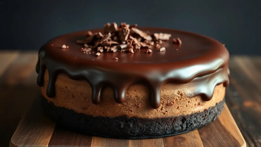 decadent chocolate cheesecake recipe