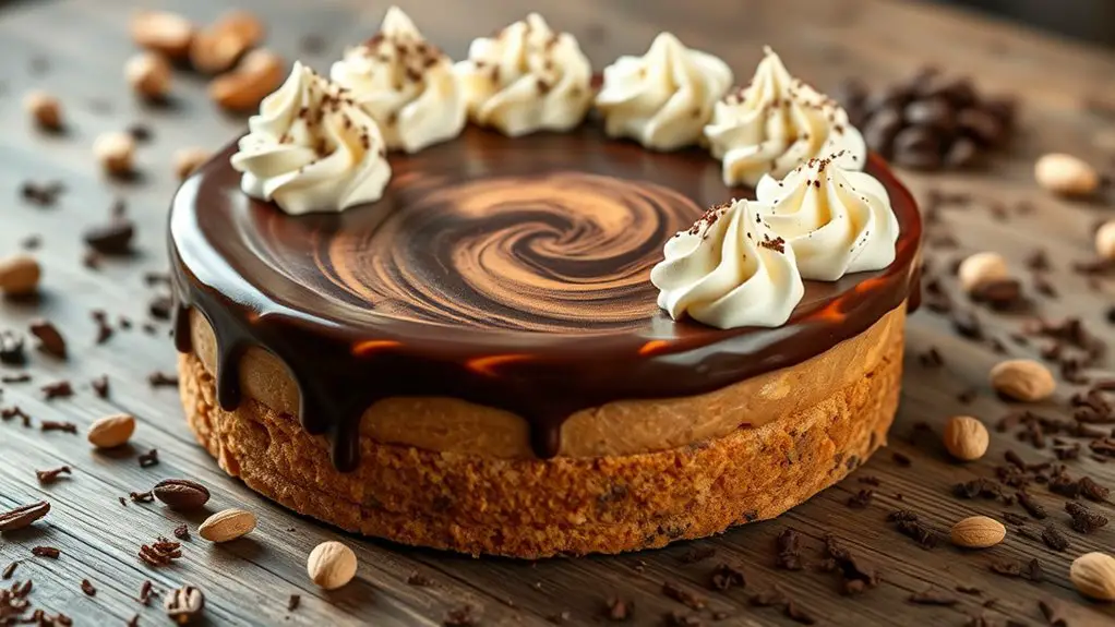 decadent chocolate peanut butter pie