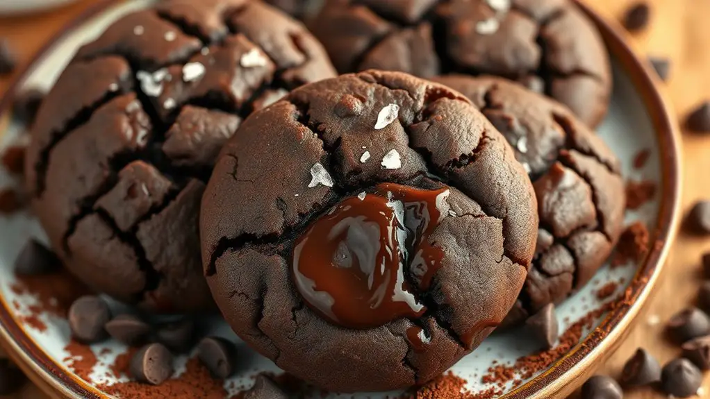 decadent soft chocolate cookies