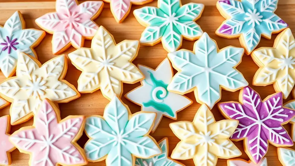 decorative cookie icing method