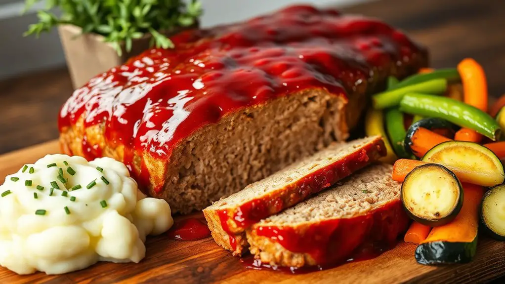 delicious bbq turkey meatloaf