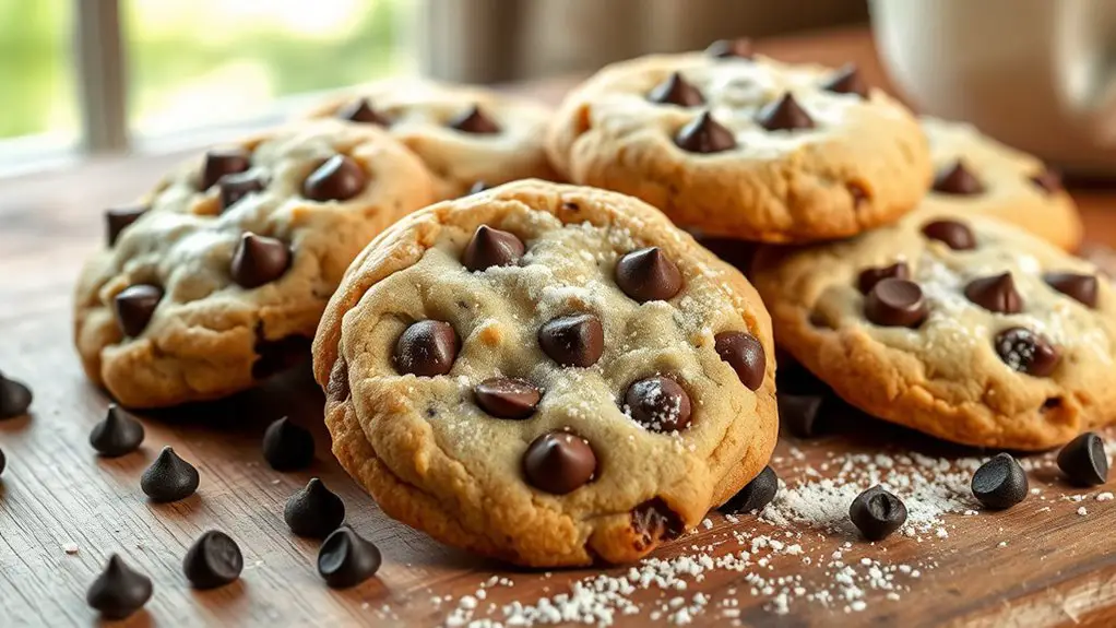 delicious chocolate chip cookies