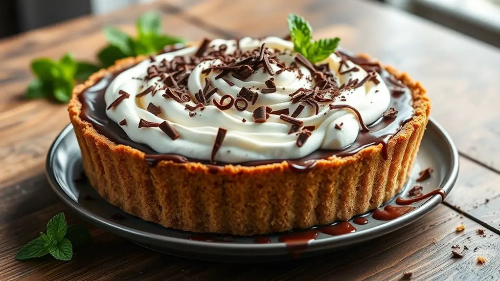 delicious chocolate cream pie