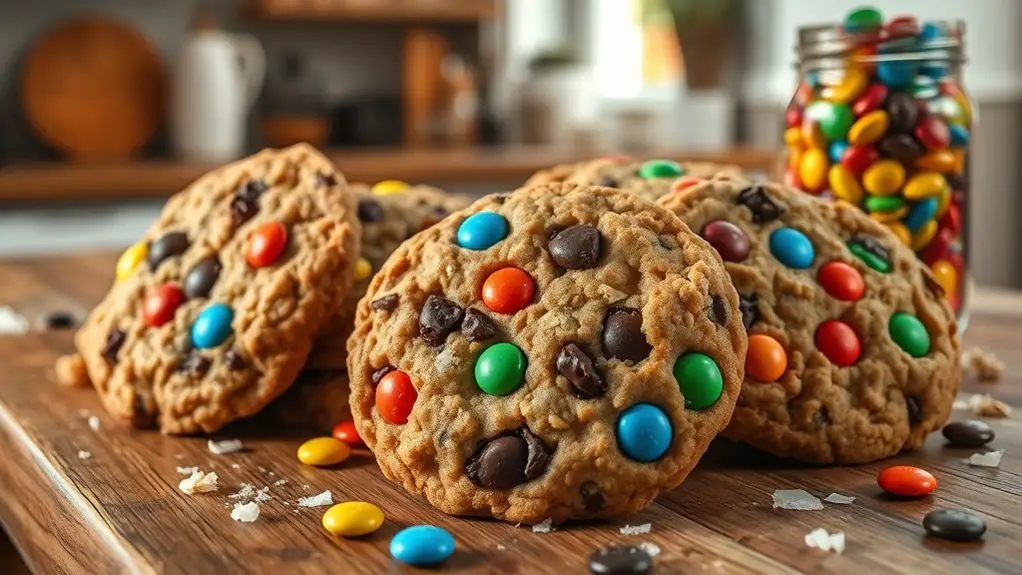 delicious classic monster cookies