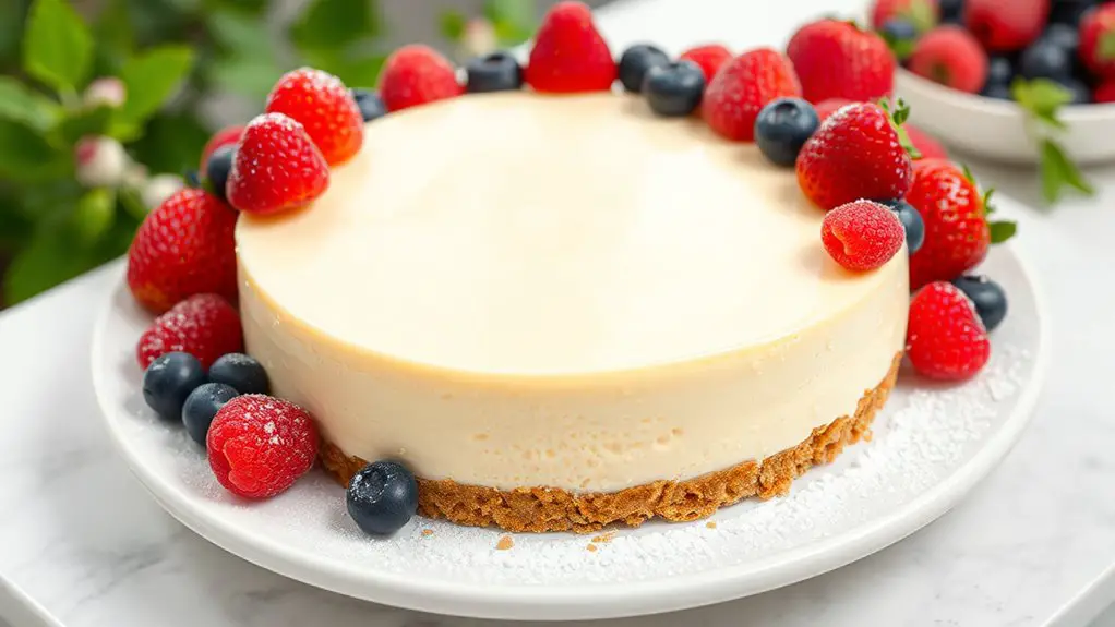 delicious creamy cheesecake recipe