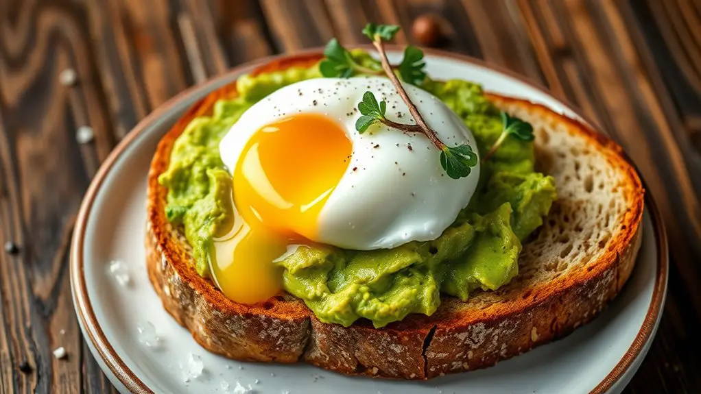 delicious egg avocado toast