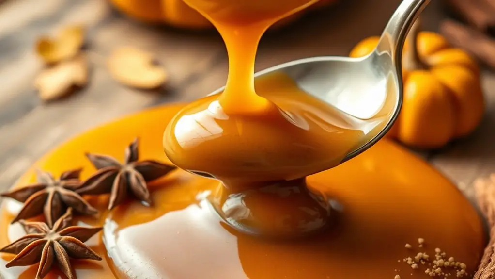 delicious flavorful caramel sauce