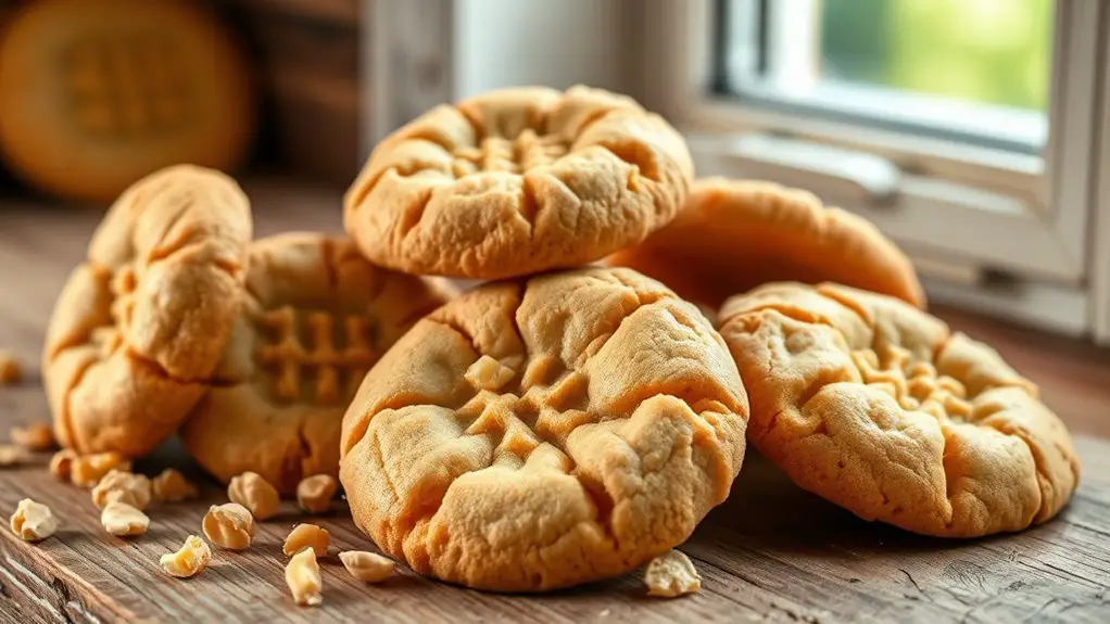 delicious homemade peanut butter cookies