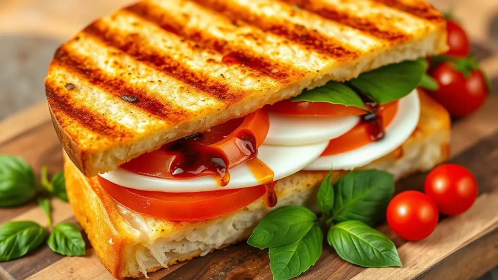 delicious italian sandwich delight