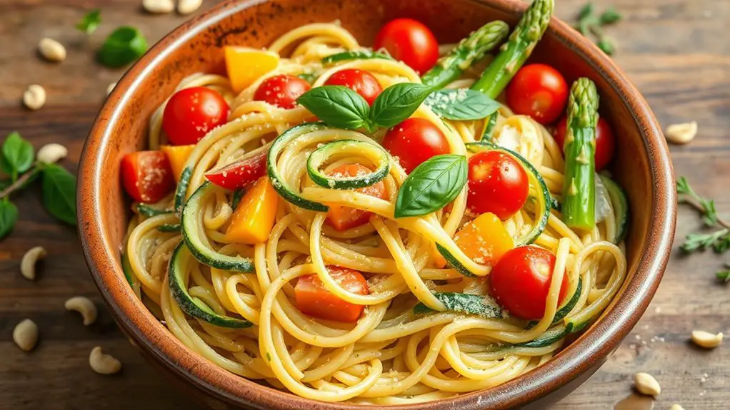 delicious plant based pasta dish