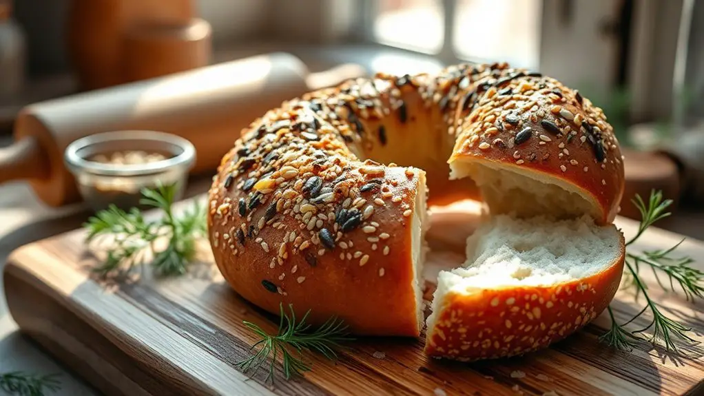 delicious seasoned bagel variety