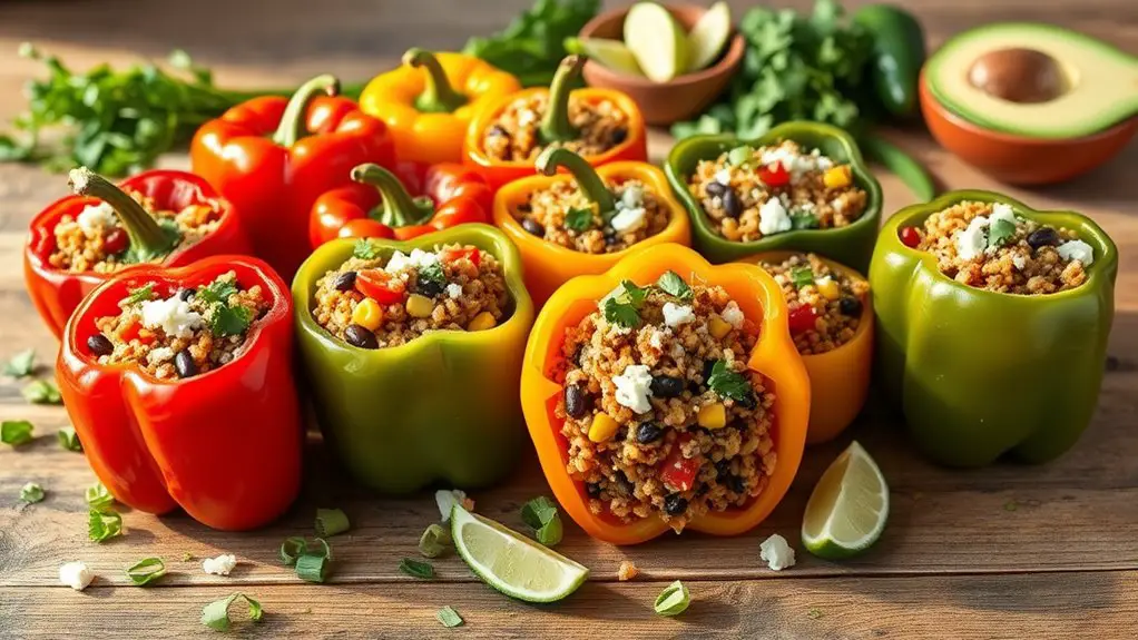 delicious stuffed bell peppers