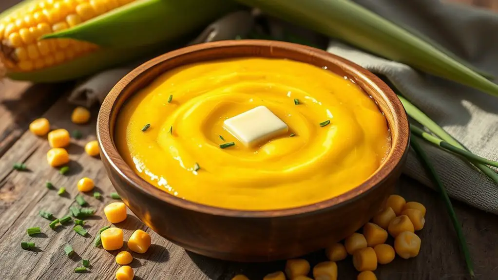 delicious sweet corn dessert