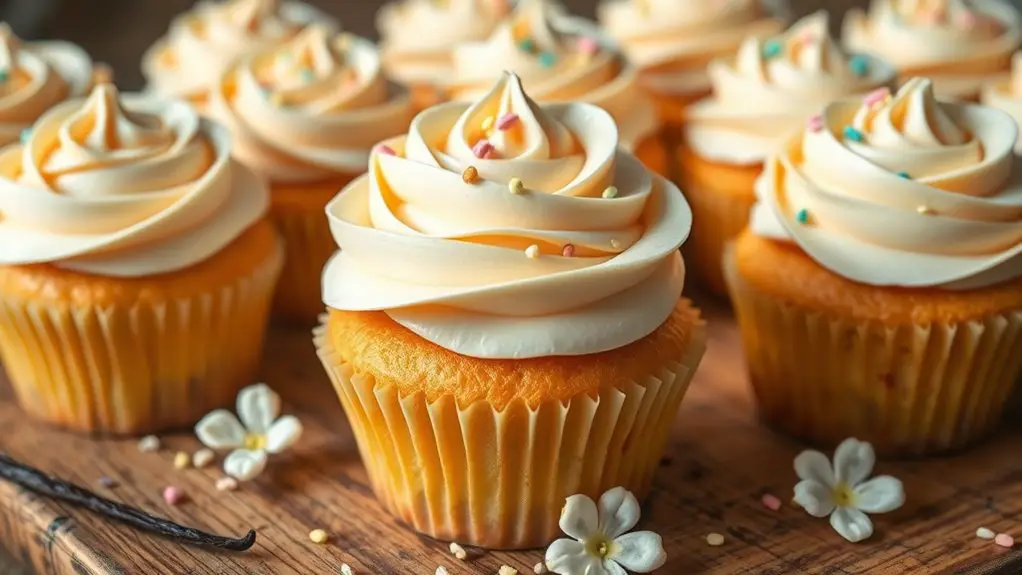 delicious vanilla cupcakes recipe