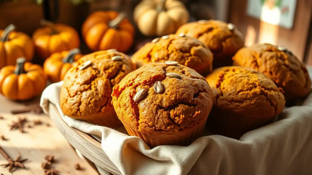 delicious vegan pumpkin muffins