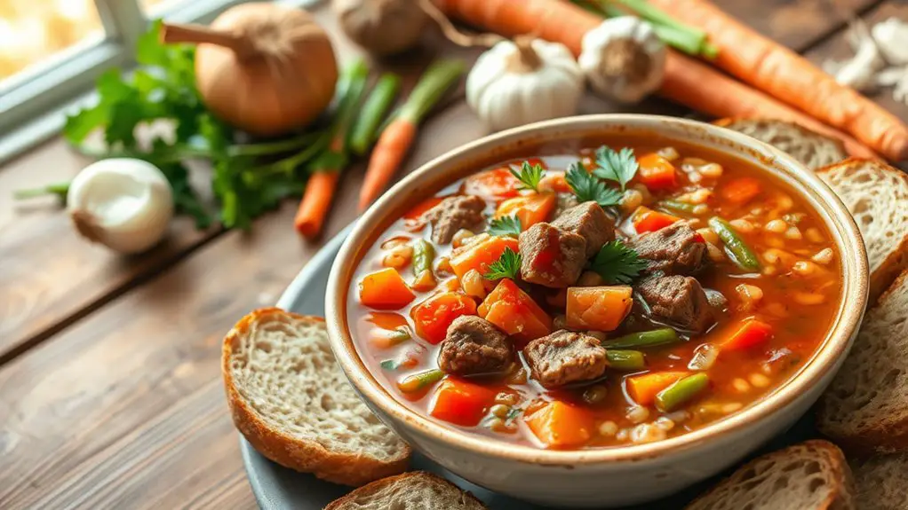 5 Best Vegetable Beef Soup Recipes