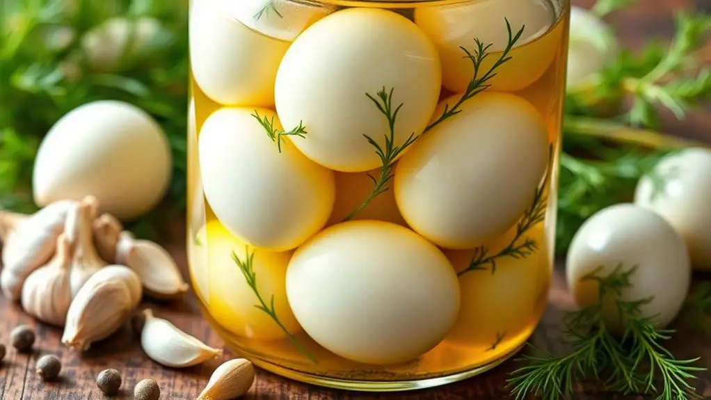 dill flavored pickled egg recipe