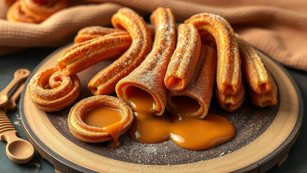 dulce de leche churros