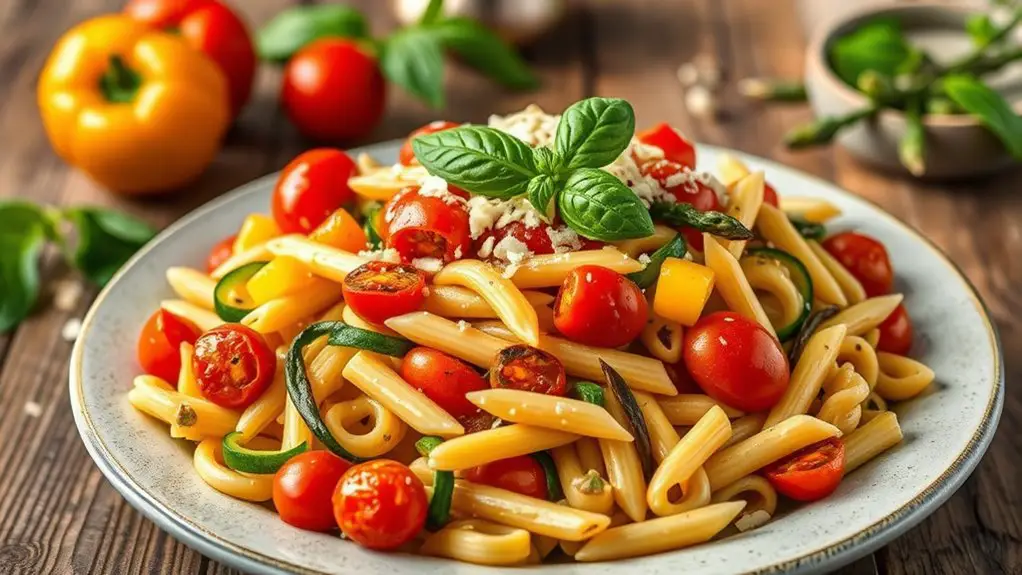 easy vegetable pasta dish