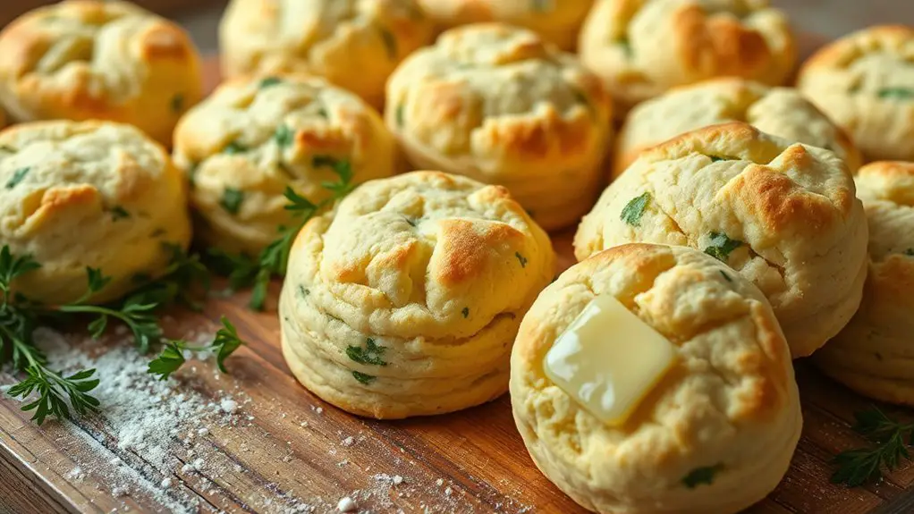 flaky herb infused biscuits recipe