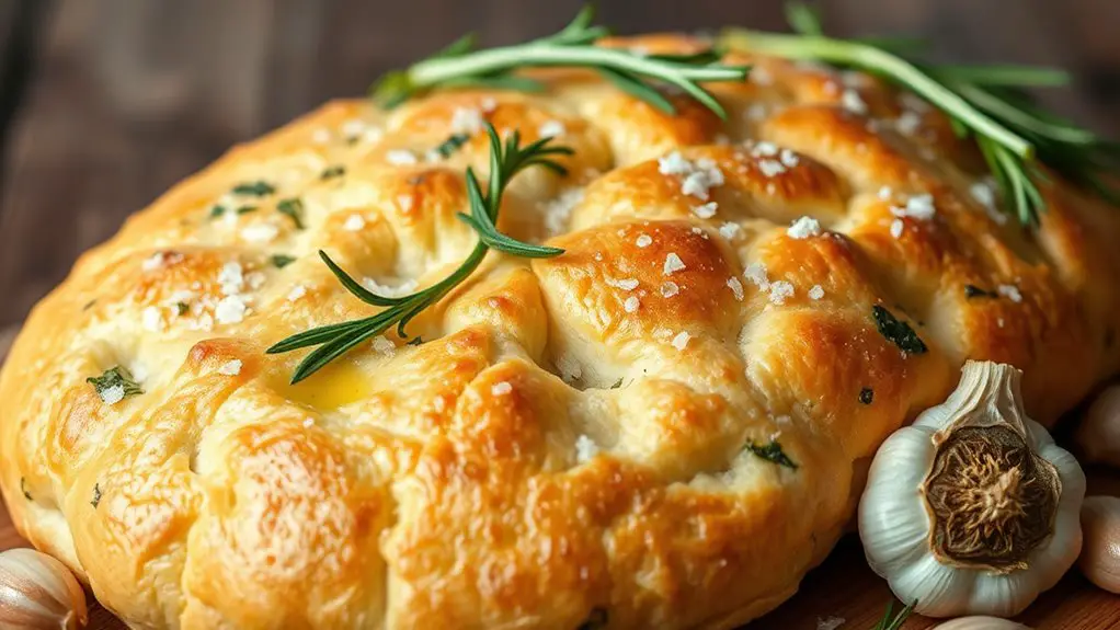 flavorful herb infused bread