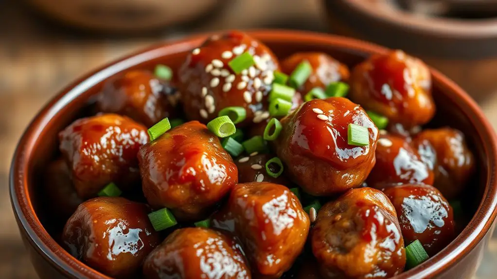 flavorful meatballs with zing