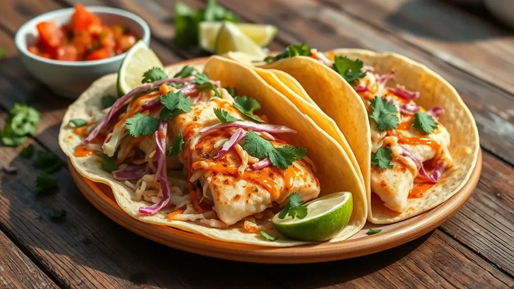 flavorful zesty fish tacos