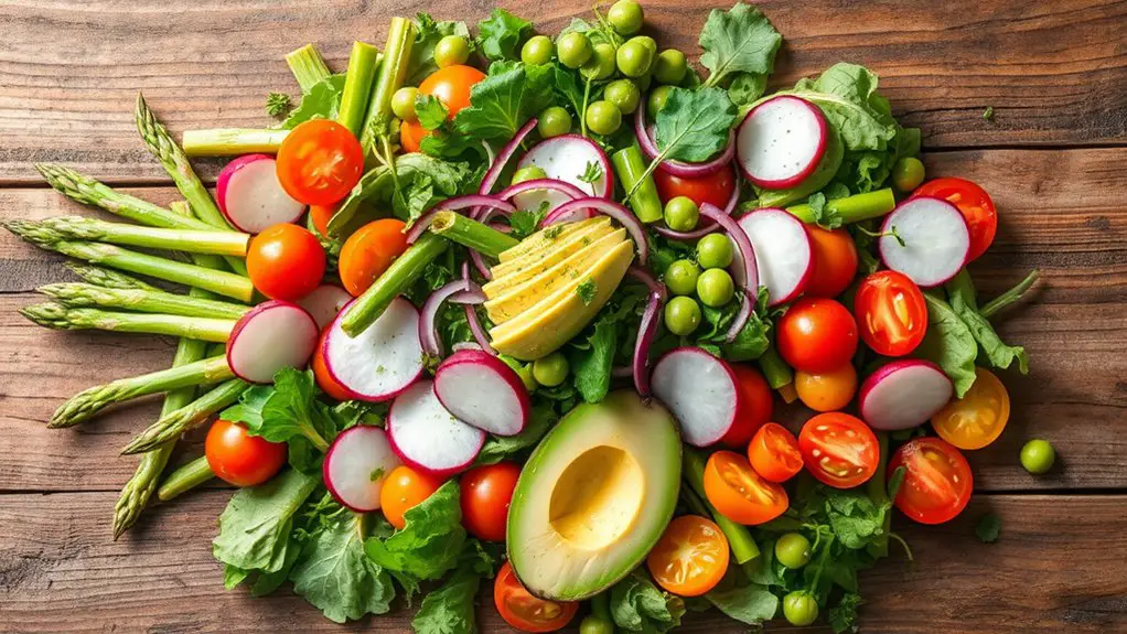 fresh seasonal vegetable medley