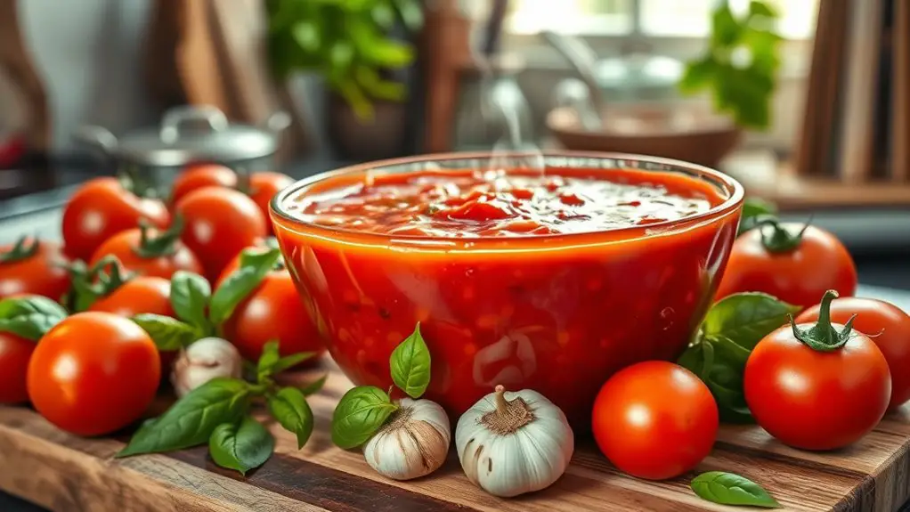 fresh tomato basil sauce