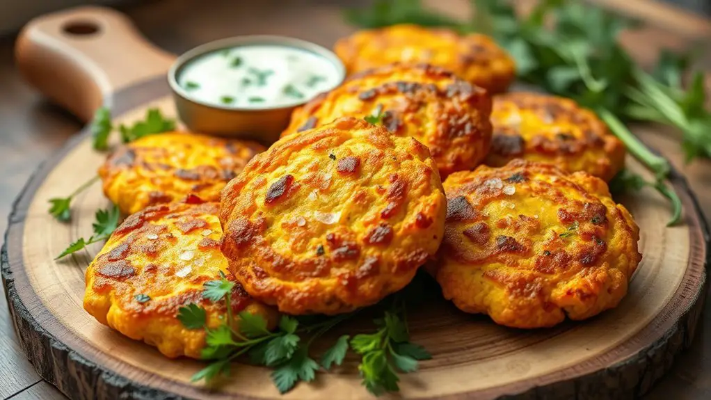 fried summer squash patties