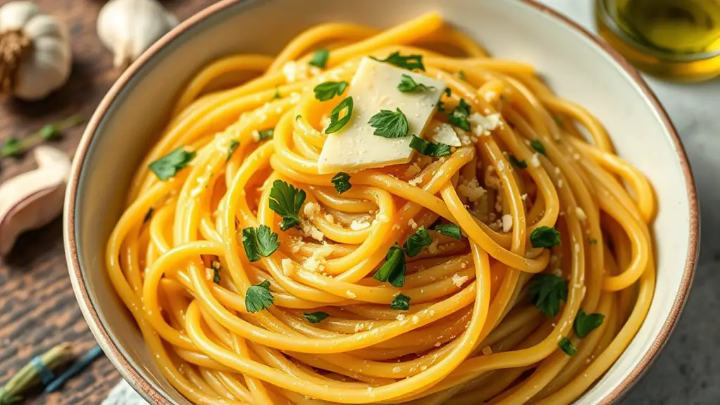 garlic butter pasta recipe