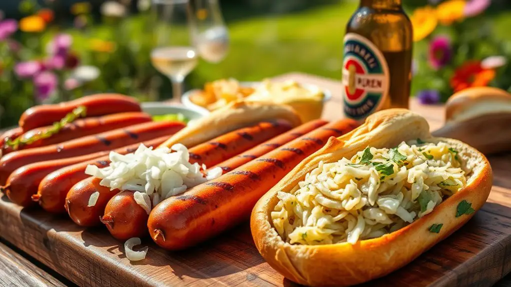 grilled bratwurst sausage recipe