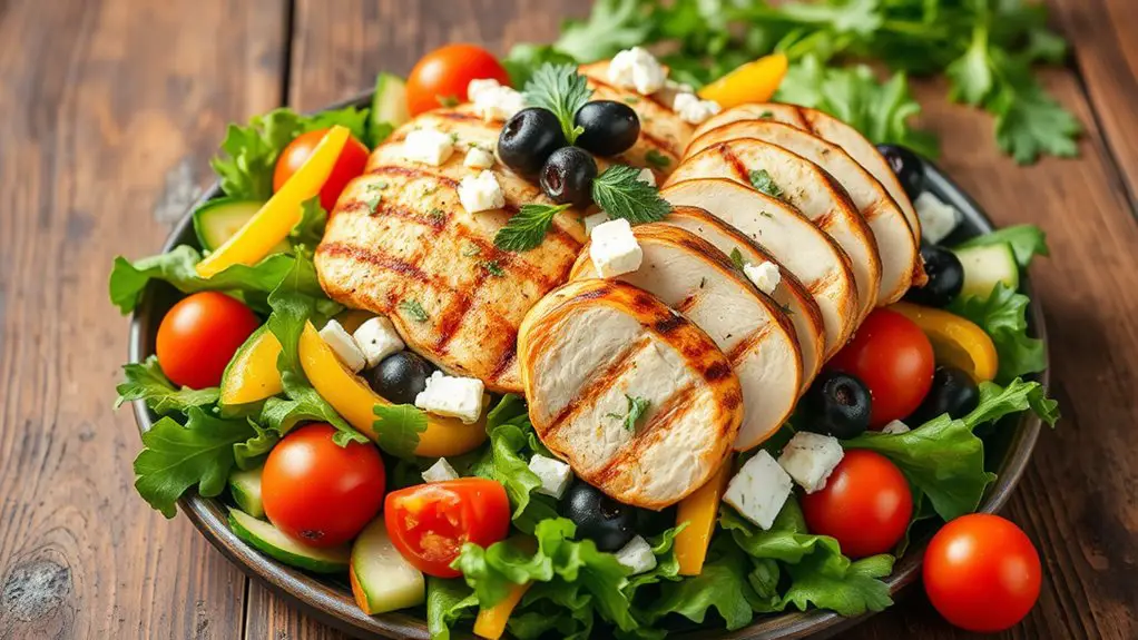 grilled chicken salad recipe