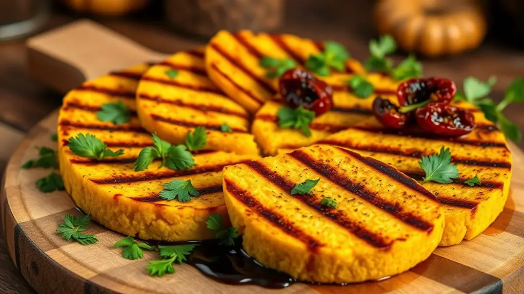 grilled cornmeal cake recipe