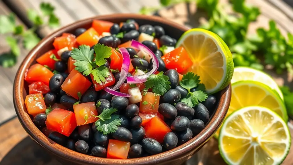 healthy black bean salad