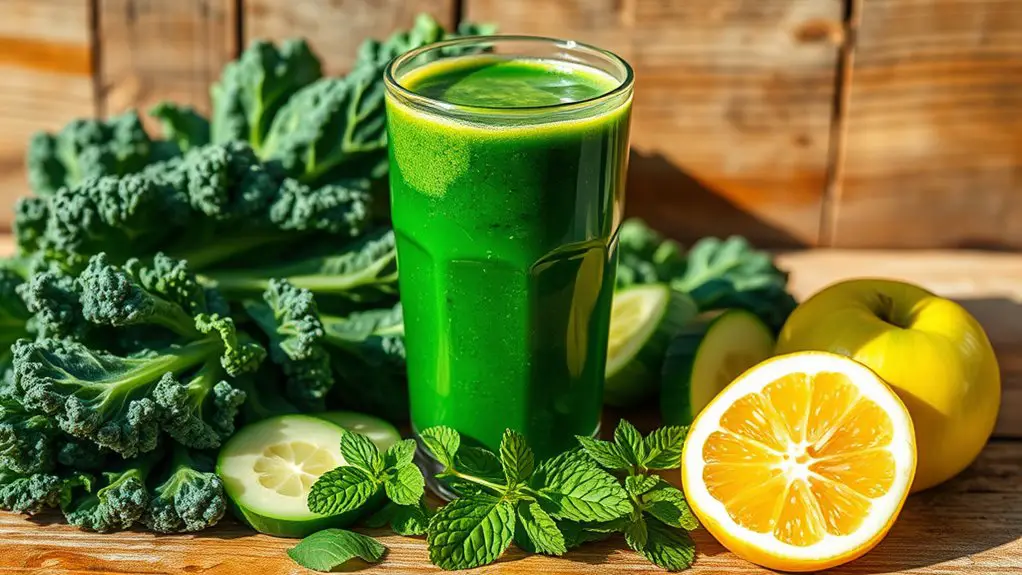 healthy green detox drink