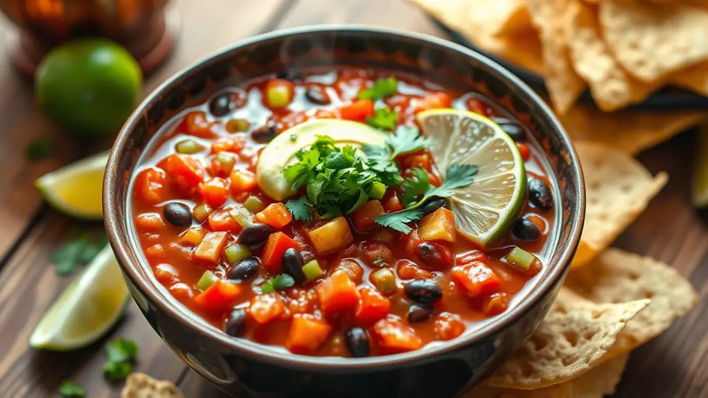 hearty and flavorful chili