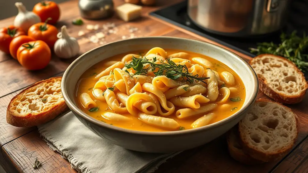 hearty bean pasta stew