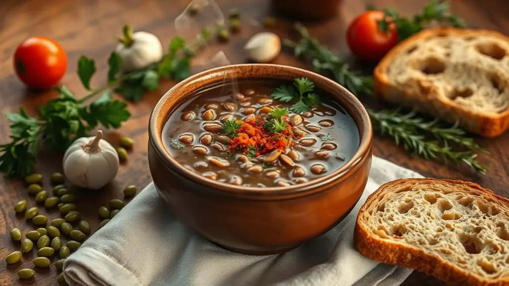 hearty lentil soup recipe