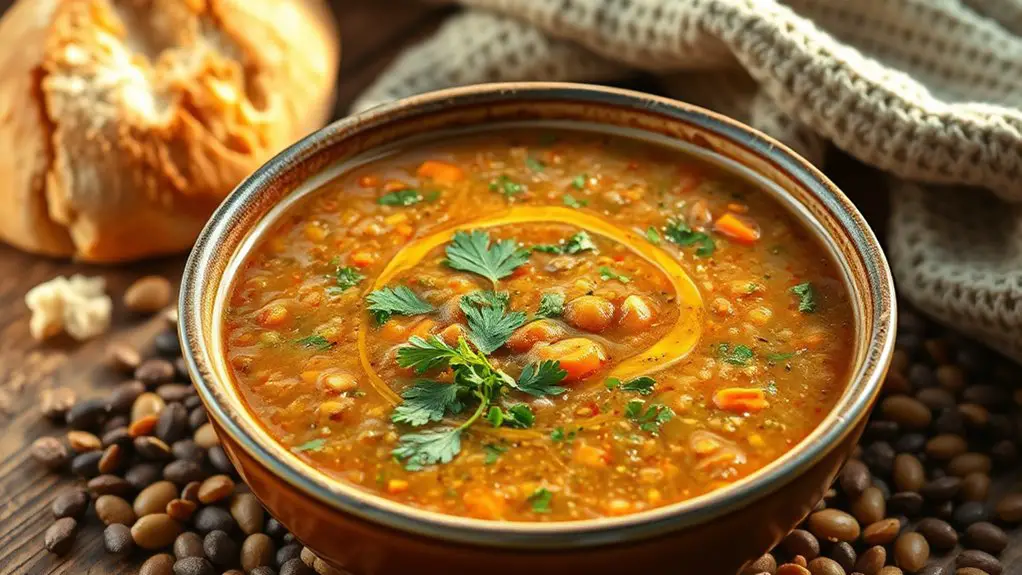 hearty lentil soup recipe