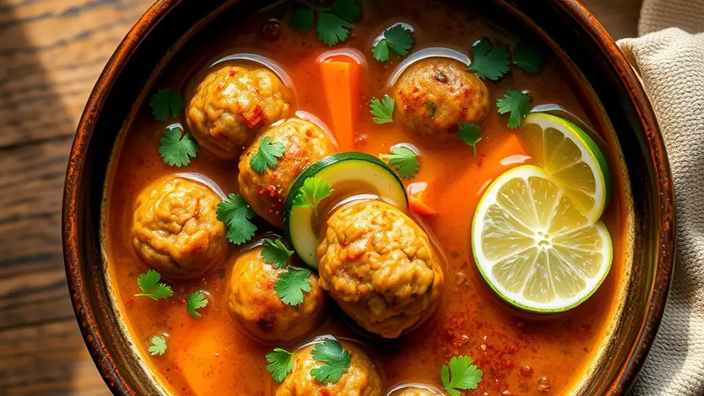 hearty meatball soup recipe