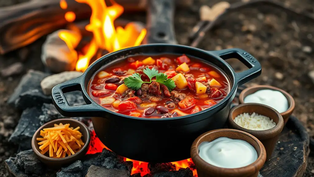 hearty outdoor chili recipe