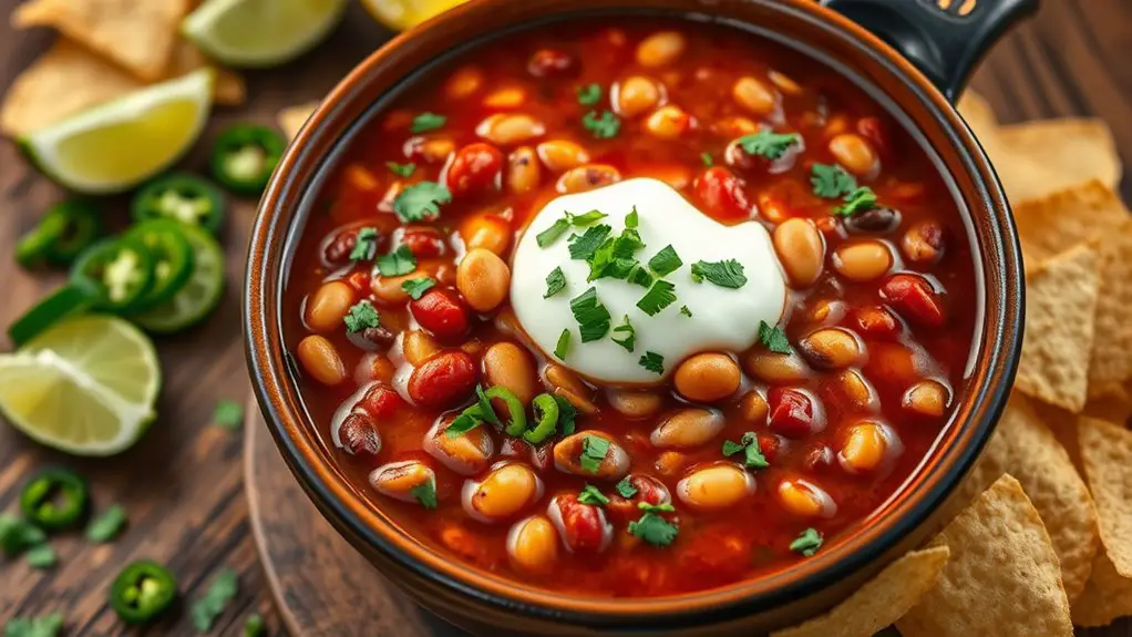 hearty pinto bean chili