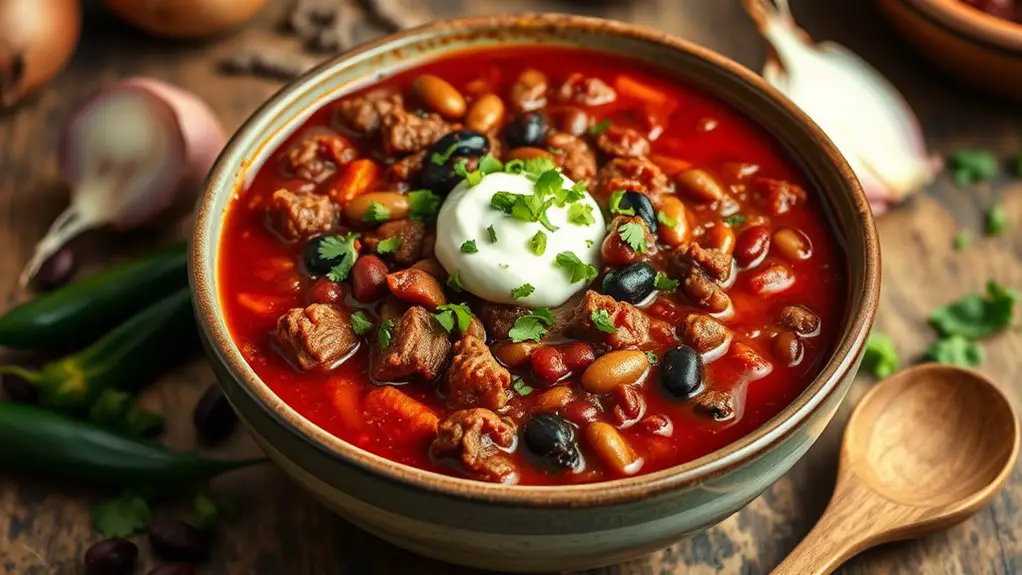 hearty spicy beef stew