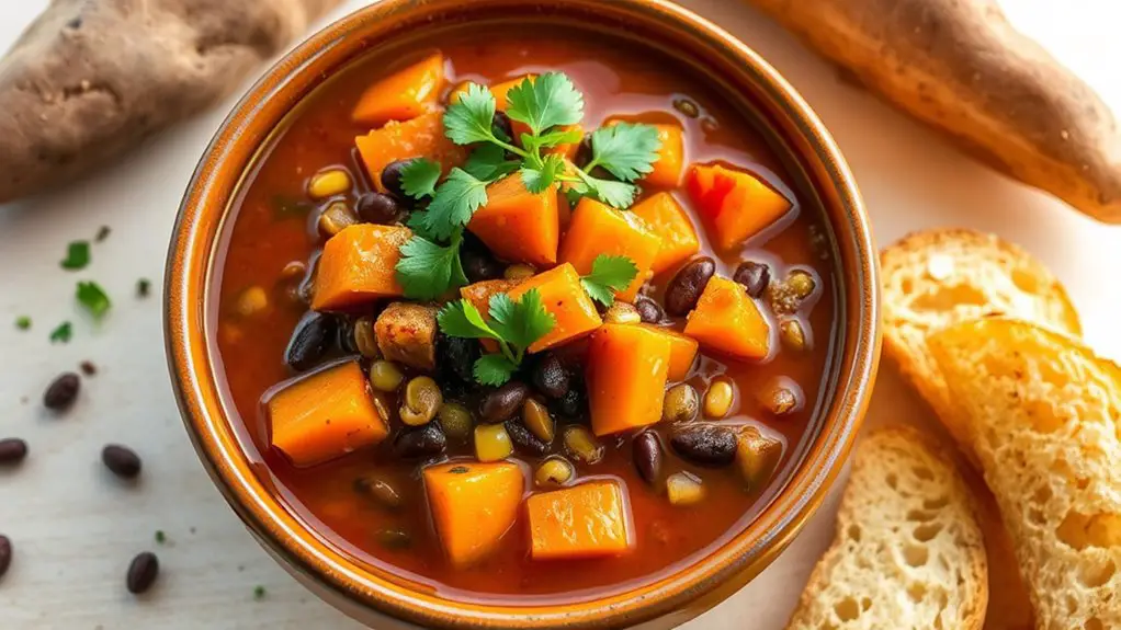 hearty sweet potato stew