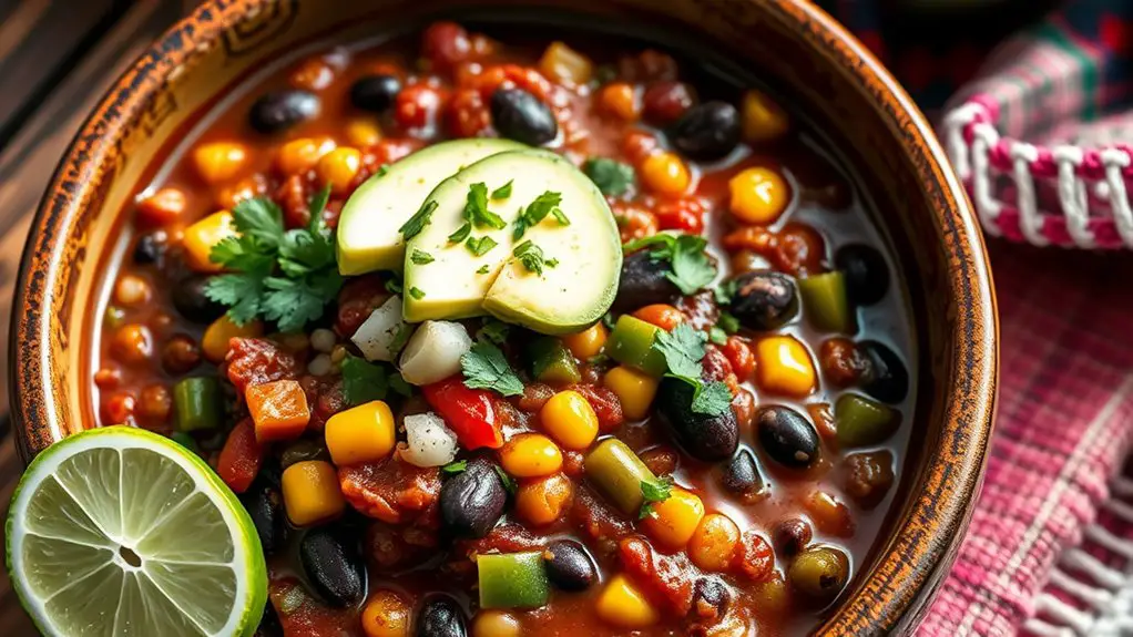 hearty vegetarian chili recipe