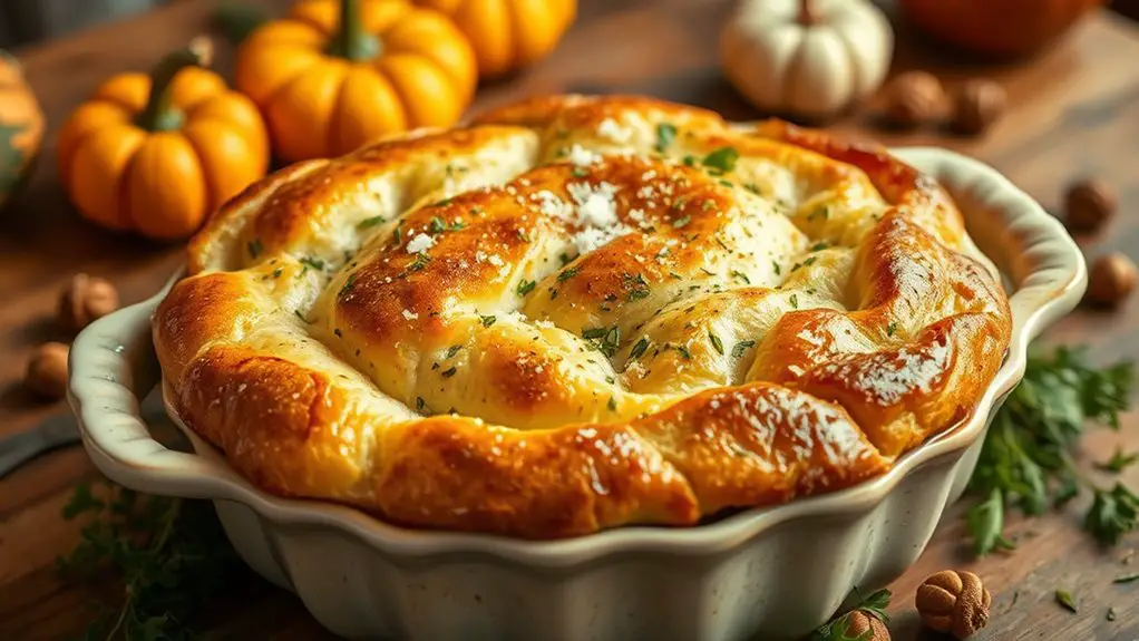 herb infused bread dressing