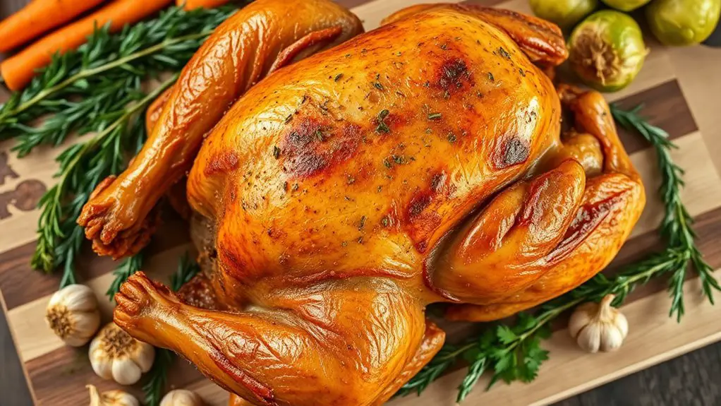 herb infused garlic turkey recipe