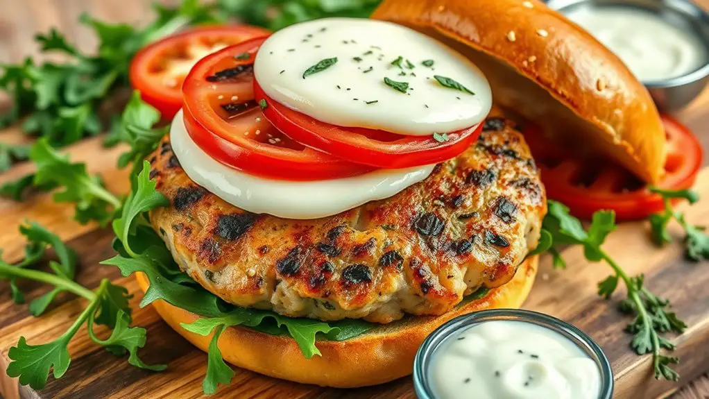 herb infused turkey burger recipe